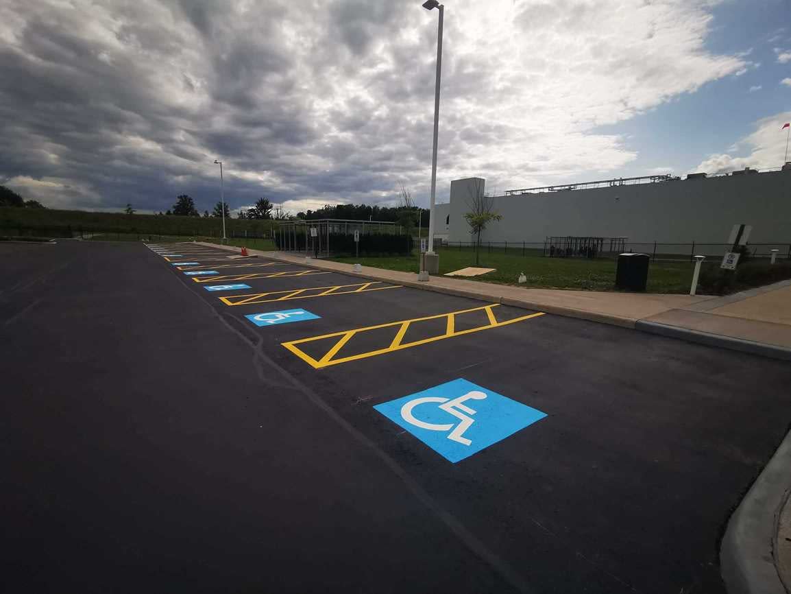 handicap parking spaces